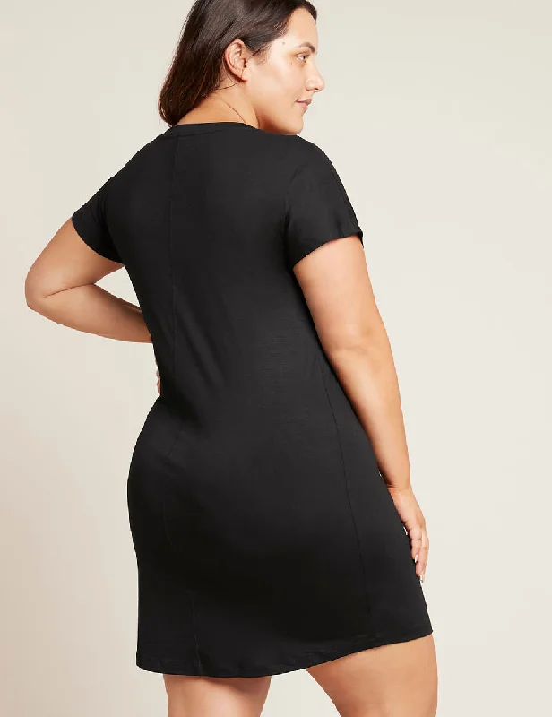 Goodnight Sleep Dress in Black