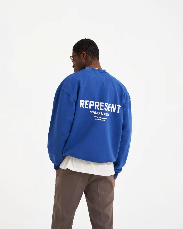 Represent Owners Club Sweater - Cobalt