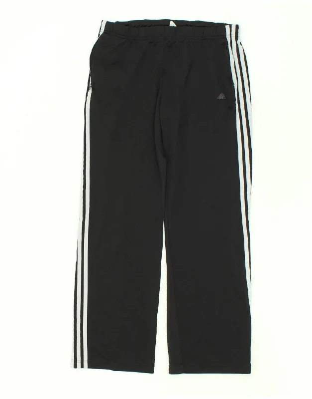 ADIDAS Womens Clima 365 Tracksuit Trousers UK 16 Large  Black Polyester