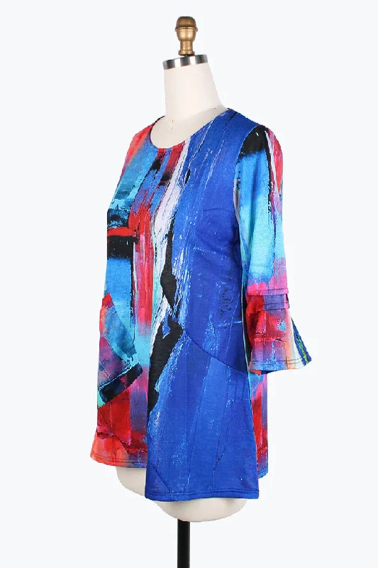 Damee Oil Painting R/N Tunic 9209-MLT