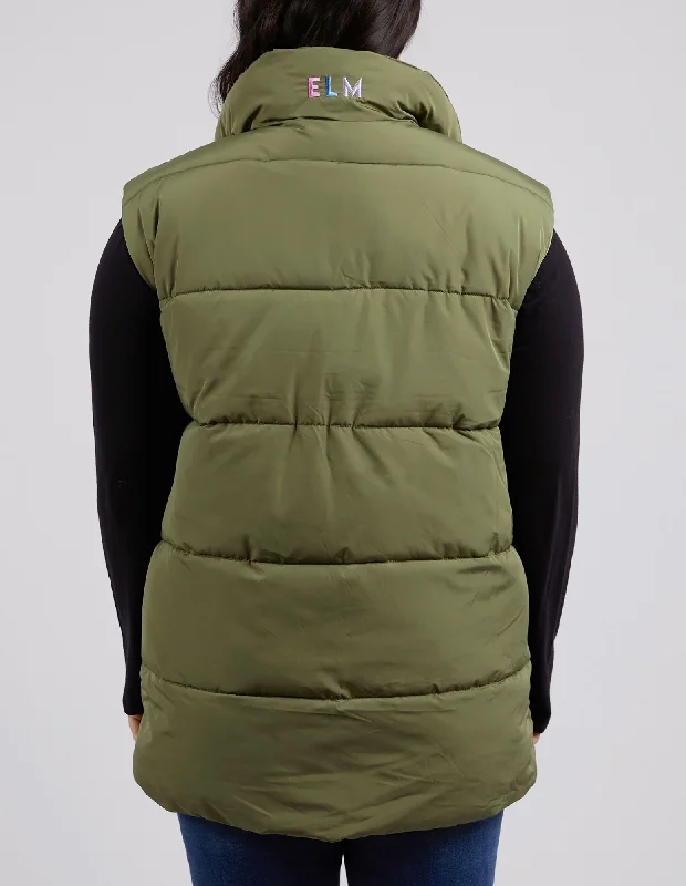 Elm Longline Puffer Vest