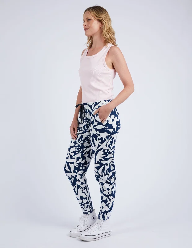 Elm Stencil Floral Pants