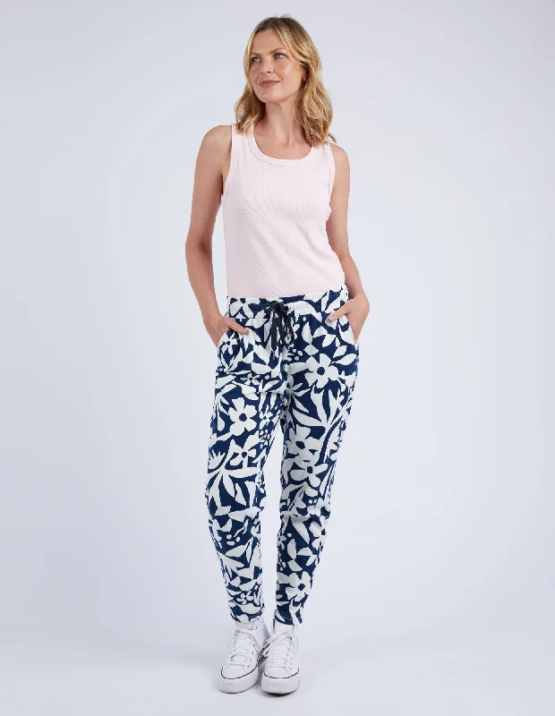 Elm Stencil Floral Pants