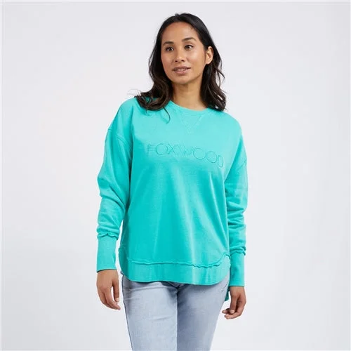 Foxwood Simplified Crew - Teal