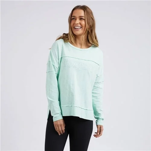 Foxwood Throw On Tee - Mint