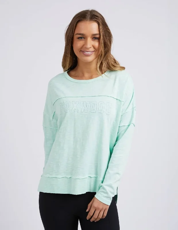 Foxwood Throw On Tee - Mint