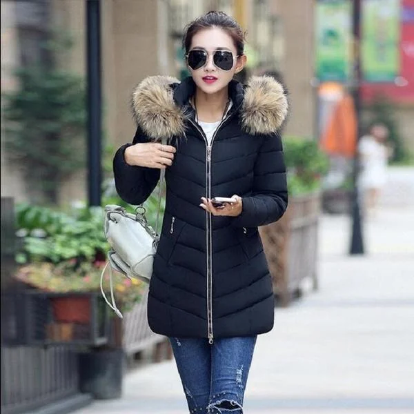 High Quality Winter Down Jacket Women Long Coat Warm Clothes