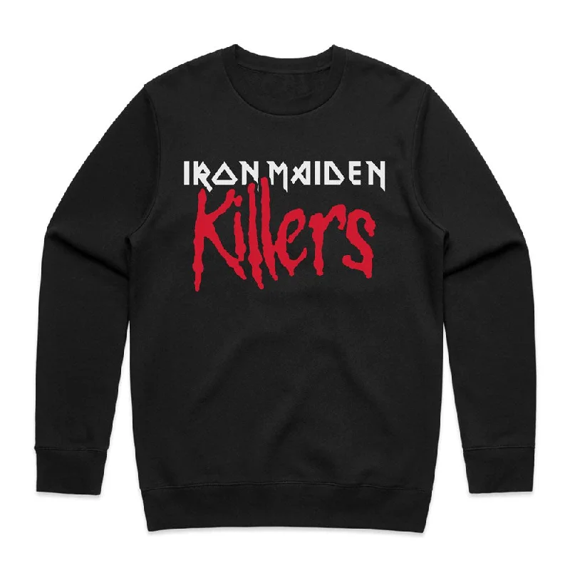 Iron Maiden - Killers Big Axe - Black Crewneck Sweater