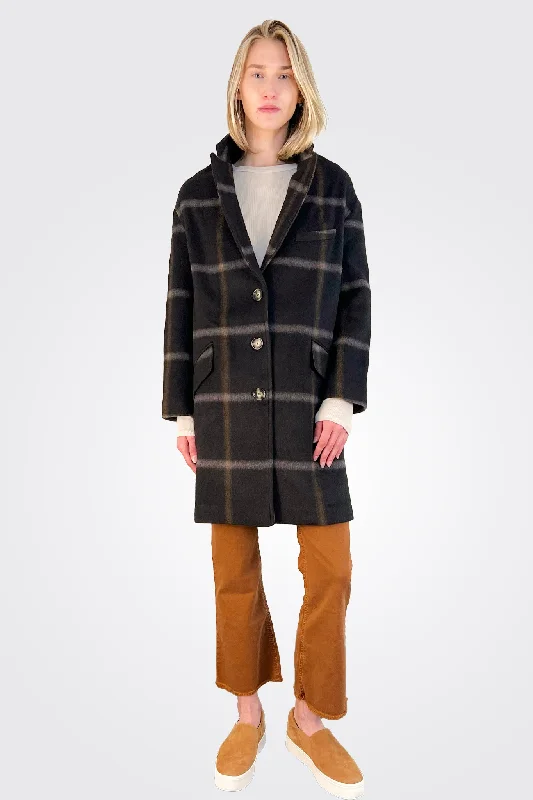 Isabel Coat - Plaid