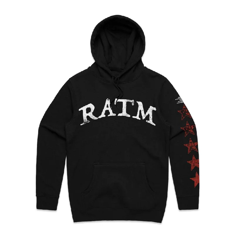 Rage Against The Machine - Battle Star - Black Pullover Hood