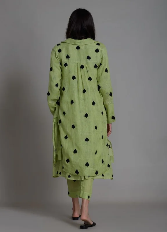 Teen Patti Jacket- Green