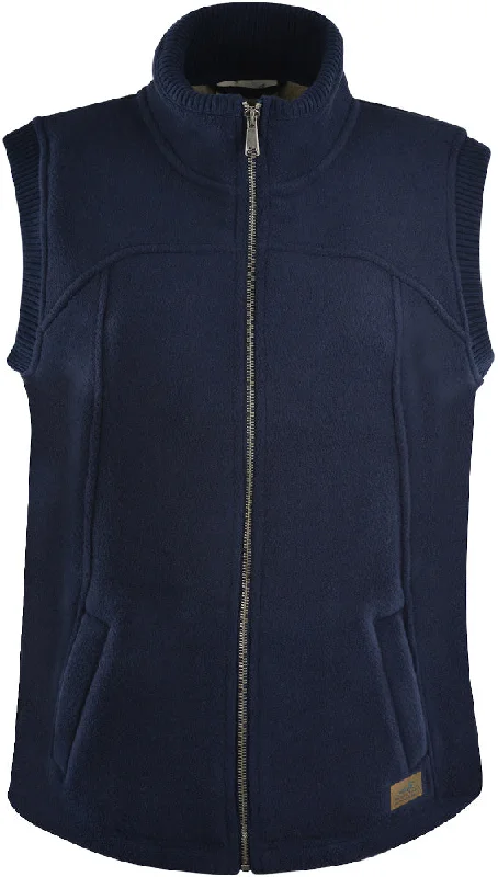 THOMAS COOK PACIFIC BONDED FLEECE VEST NAVY