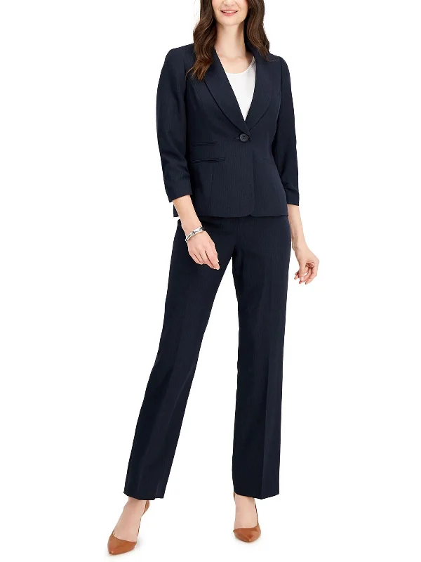 Womens 2PC Business One-Button Suit