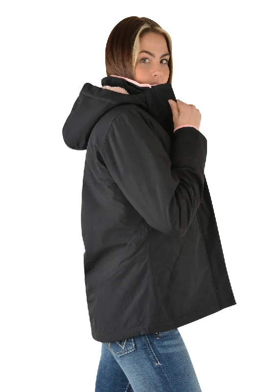 WRANGLER WOMENS WALKER JACKET BLACK