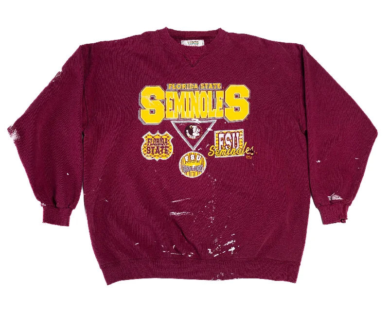 90s Florida State Seminoles Distressed Sweatshirt - Men's XL