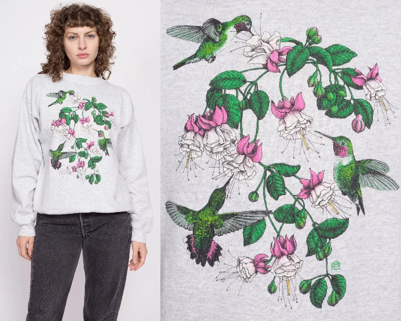 90s Hummingbird Sweatshirt - Men's Medium, Women's Large