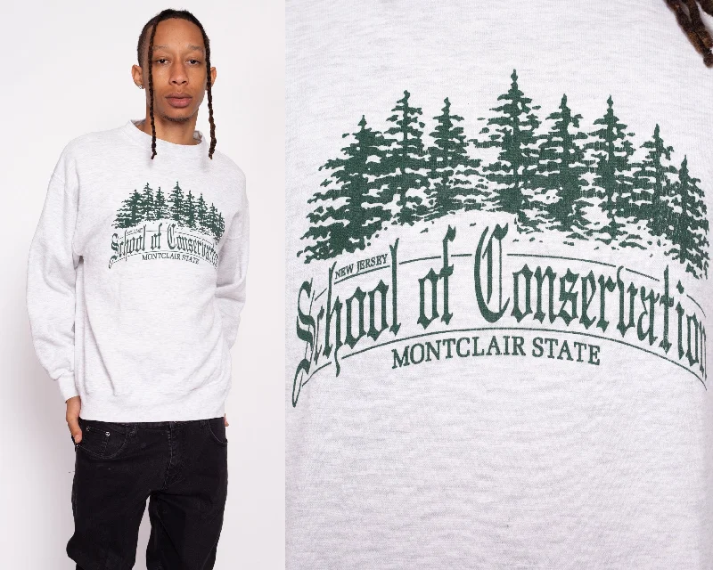 90s New Jersey School Of Conservation Sweatshirt - Men's Medium to Large