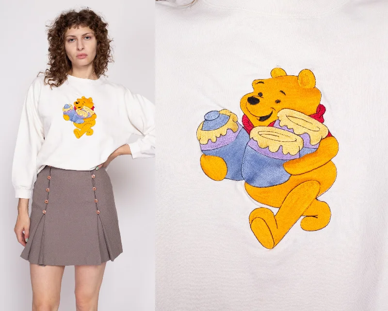 90s Winnie The Pooh Sweatshirt - Large