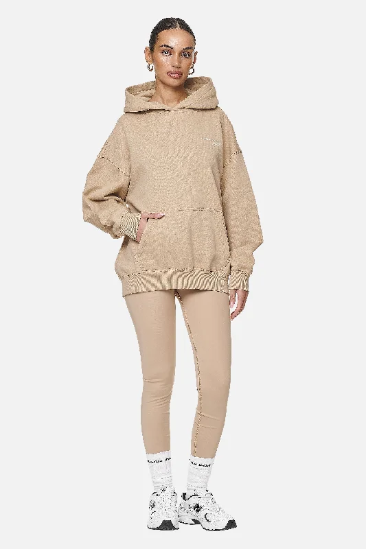 Berri Oversized Hoodie Washed Safari Sand