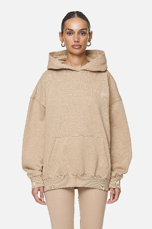 Berri Oversized Hoodie Washed Safari Sand