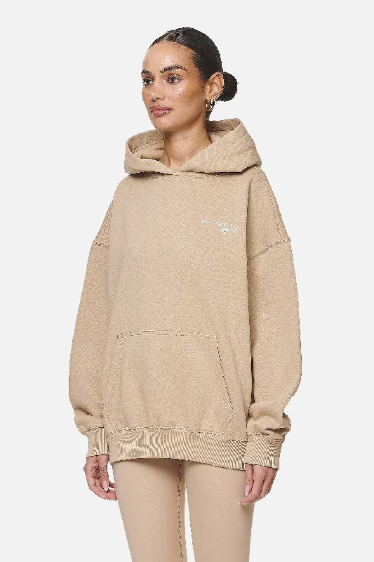 Berri Oversized Hoodie Washed Safari Sand