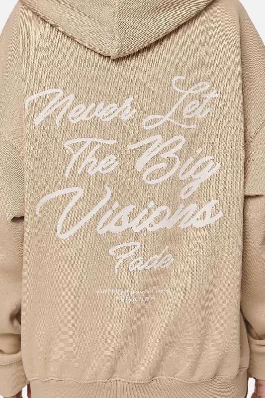 Berri Oversized Hoodie Washed Safari Sand