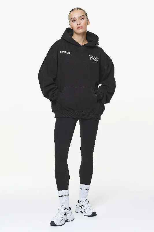 Cadogan Oversized Hoodie Black