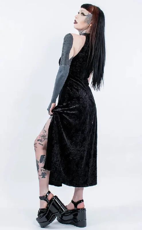 Danse Macabre Maxi Dress