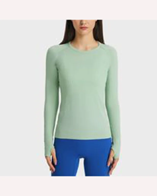 Fearless Club Inspire Long Sleeve Top - Pistachio