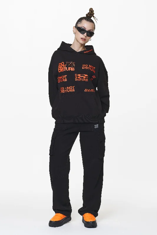 Groven Oversized Hoodie Black