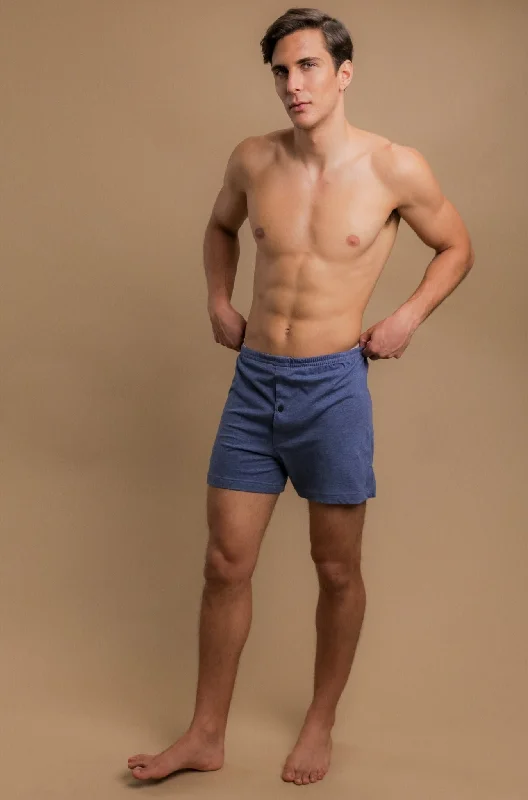 Men's Elasticized Loose Boxer Shorts