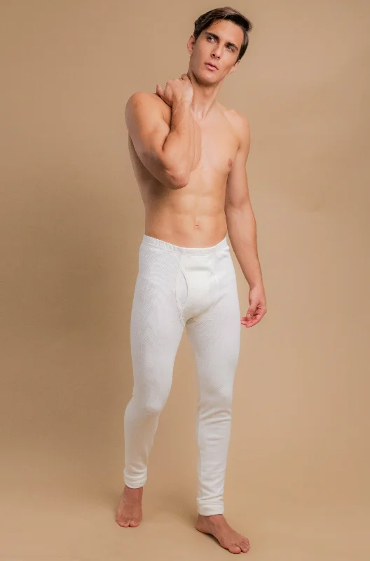 Men's Thermal Base Layer Long Johns with Fly