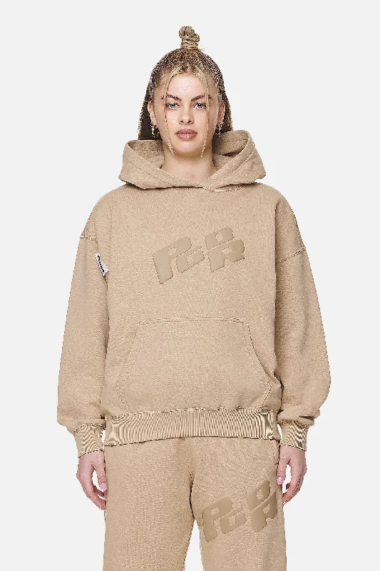 Julago Oversized Hoodie Washed Safari Sand