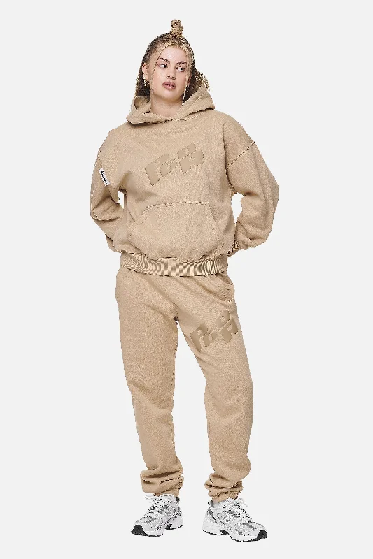 Julago Oversized Hoodie Washed Safari Sand