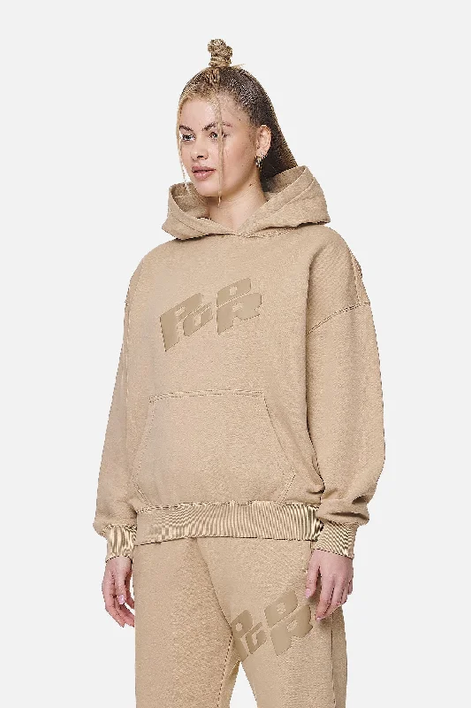 Julago Oversized Hoodie Washed Safari Sand