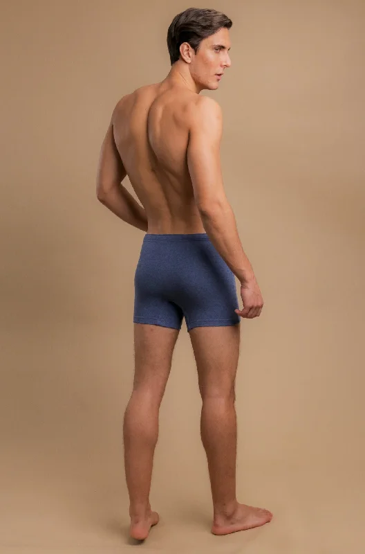 Men's Rib Drawstring Boxer Brief with Fly