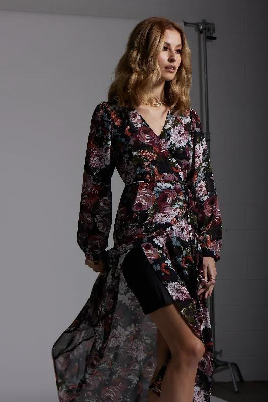 Luna Dress - Floral print