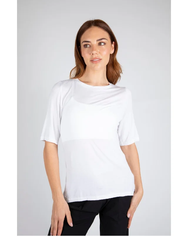 Marlow 3/4 Anytime Tee - White