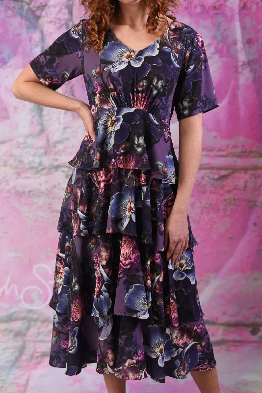 Matilda Dress - Lilac Bloom