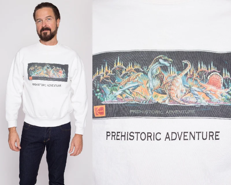 Medium 90s Prehistoric Adventure Rose Parade Sweatshirt