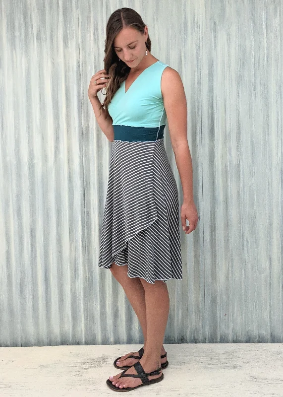 Mint Stripe Araminta Dress