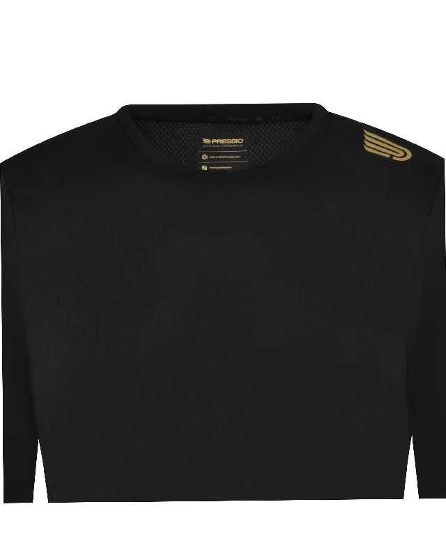 Pressio Bio Long Sleeve Top - Black