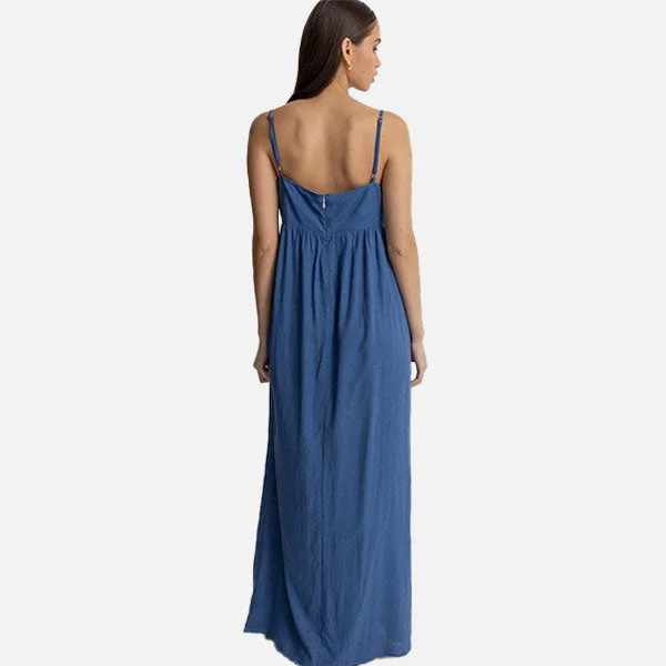 Rhythm Cruz Maxi Dress - Blue