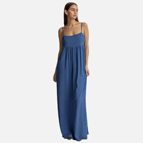 Rhythm Cruz Maxi Dress - Blue