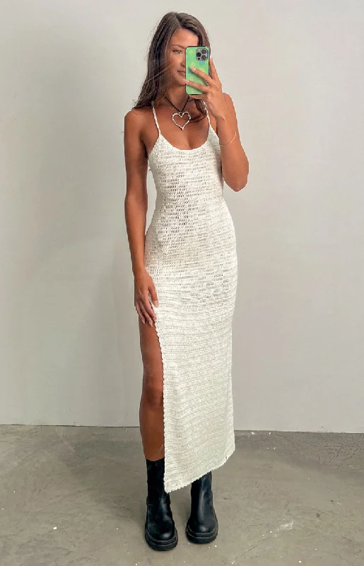 Romie White Maxi Dress