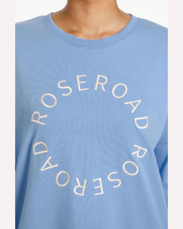 Rose Road Hoops Crew - Cerulean