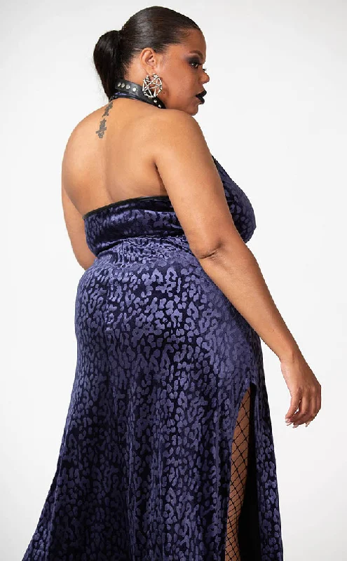 Second Skin Maxi Dress | Plum [Plus-Size]