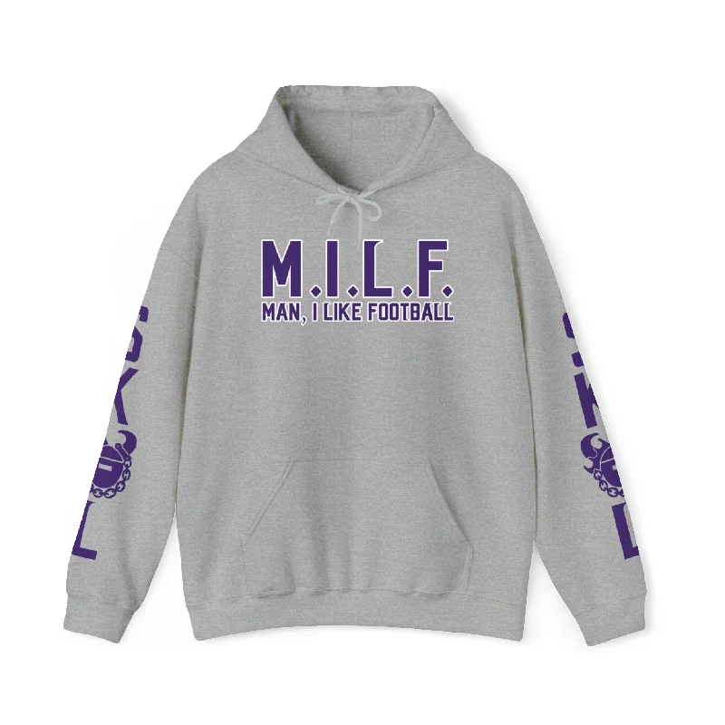 Unisex Heavy Blend™ Hooded Sweatshirt - M.I.L.F. + Original (Sleeves)