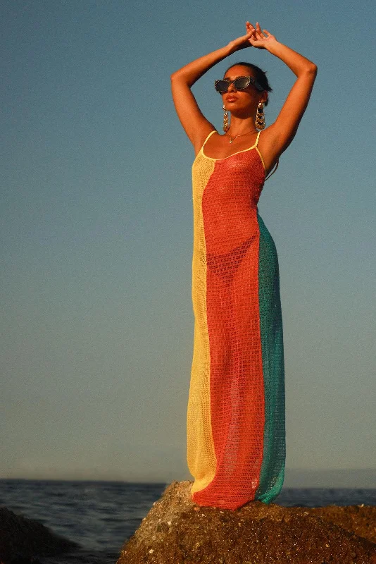 West Coast Knit Maxi Dress