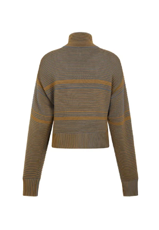 Mille-Feuille Ribbed Cool Weather Pullover